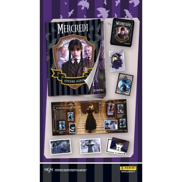 Album för samlarkort - PANINI - Onsdag Halloween - Super Mario Licenser - Barn