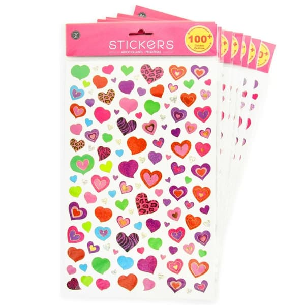 Stickers Hearts 100+