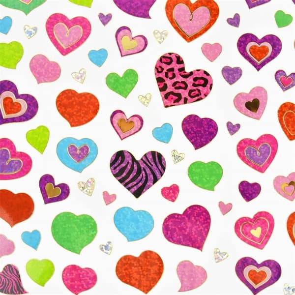Stickers Hearts 100+