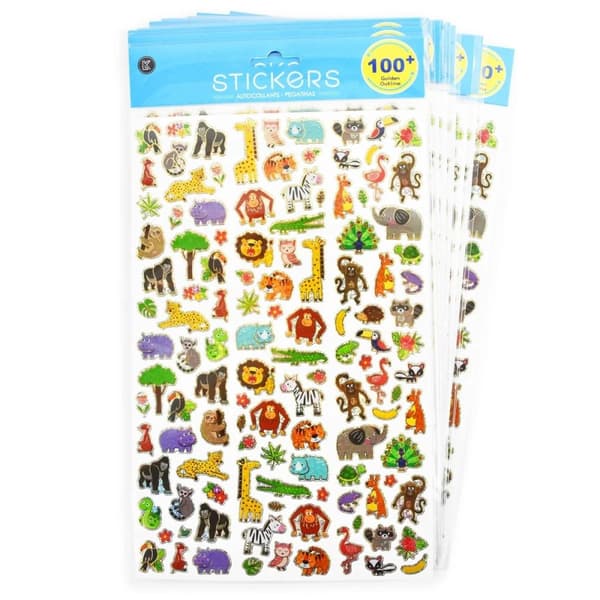 Stickers Wild Animals 100+
