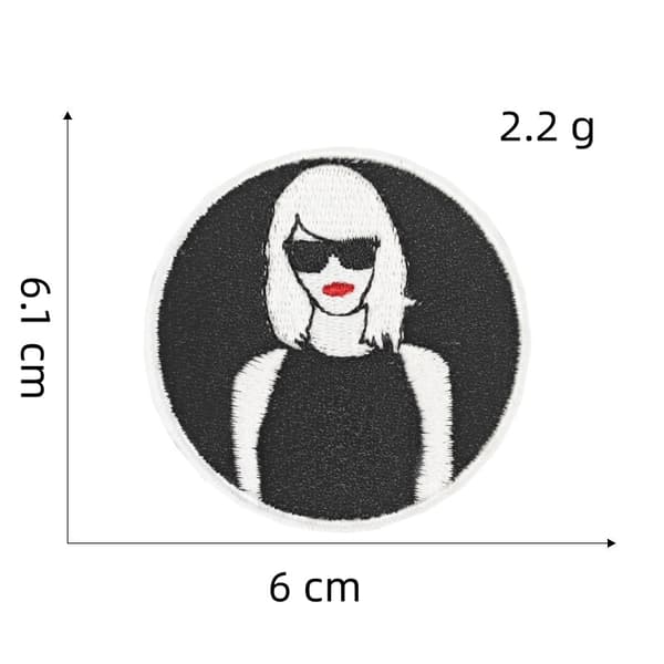 INF Silitä vaatteiden korjauslaastareita Fashion girls