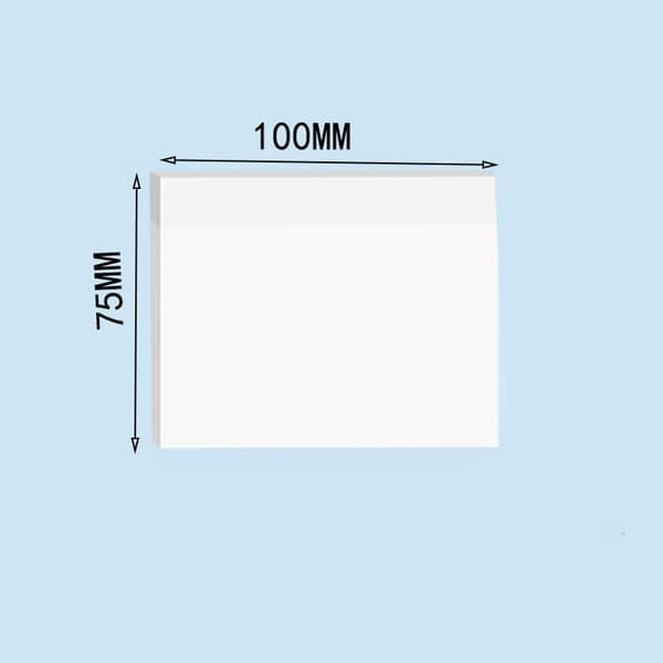INF 10 sæt gennemsigtige Sticky Notes