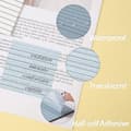 Miniatyrbillede 4 af 9: INF Morandi vandret linje sticky notes 10-set