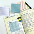 Miniatyrbillede 9 af 9: INF Morandi vandret linje sticky notes 10-set