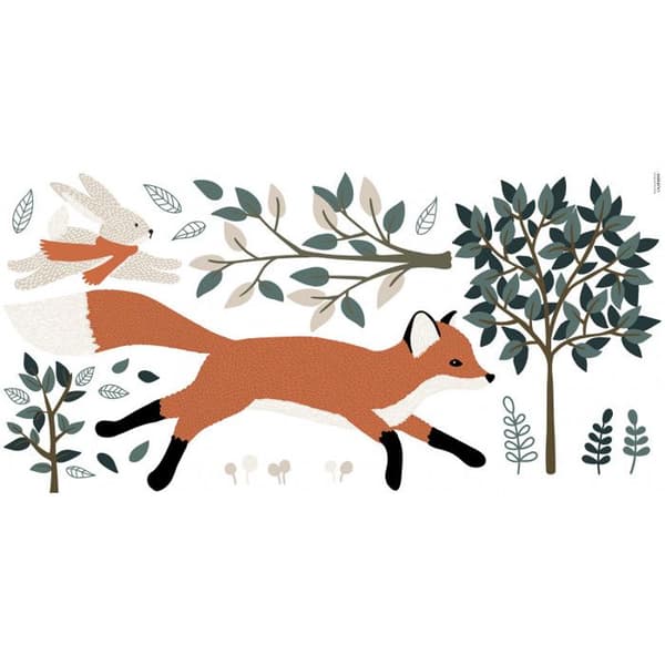 Dekal Lilipinso Mr Fox in the Forest 130 x 64 cm