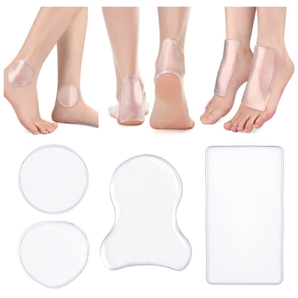 INF Transparent TPE gelplåster heart shape