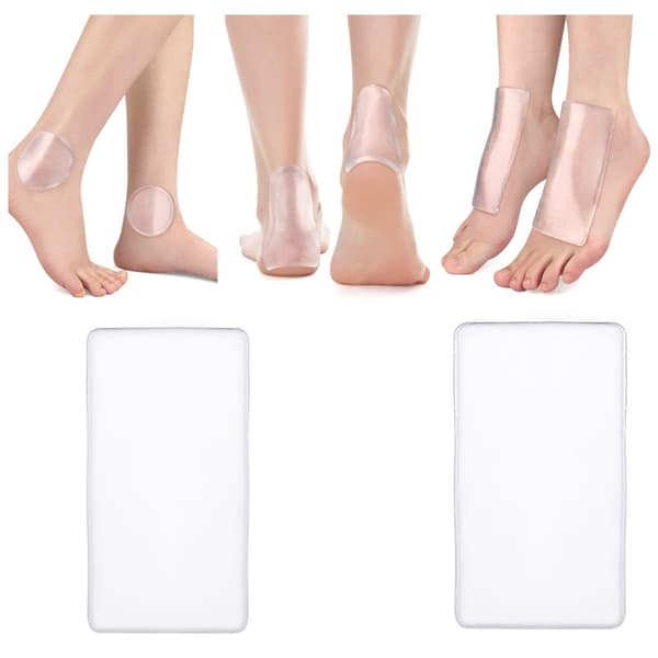 INF Gjennomsiktig TPE gelplaster rectangle