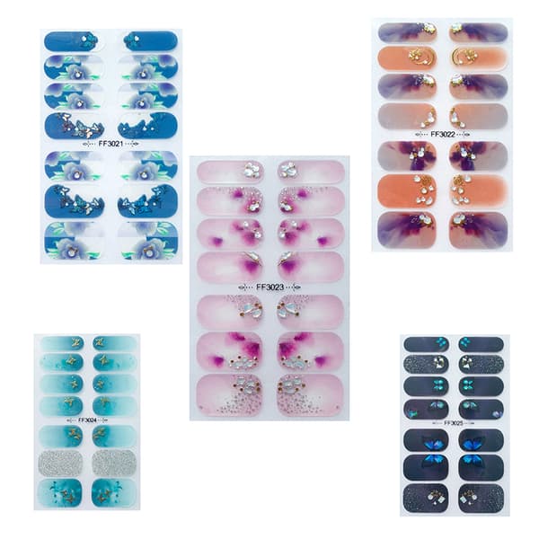 INF 5-pack Nail Art Stickers