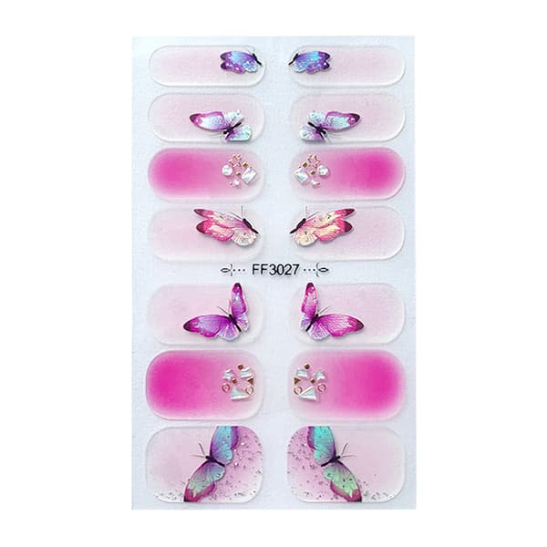 INF 5-Pack Nail Art-klistremerker