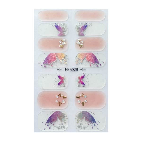 INF 5-Pack Nail Art-klistremerker