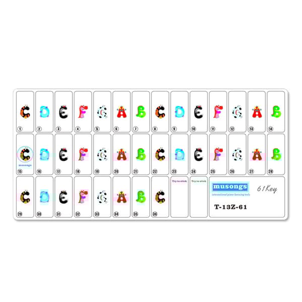 INF 61 Keys Piano Tarra