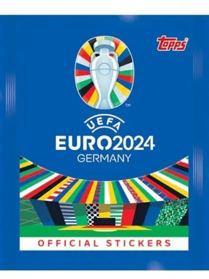 Topps Fotbollsstickers Booster Pack UEFA EURO 24
