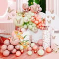 Miniatyrbild 3 av 4: 36-pack 3D Butterfly Väggdekaler, Butterfly Väggdekaler för fester och födelsedagar (3 storlekar, rosa)
