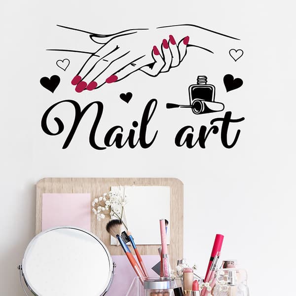 INF Dekorativt vægskilt til makeup studio