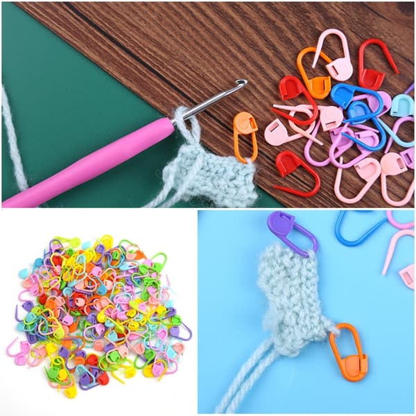Stygnmarkörer och Trubbiga Nålar - Perfekta för Stickning och Virkning