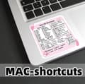 Miniatyrbilde 2 av 2: INF Mac Shortcut Keyboard Sticker