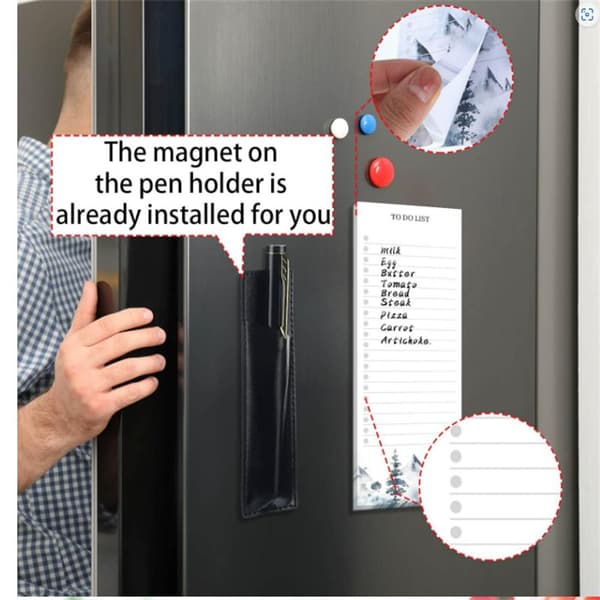 INF Magnetisk køleskab Sticky Notes Sæt 0