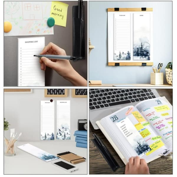 INF Magnetisk køleskab Sticky Notes Sæt 0