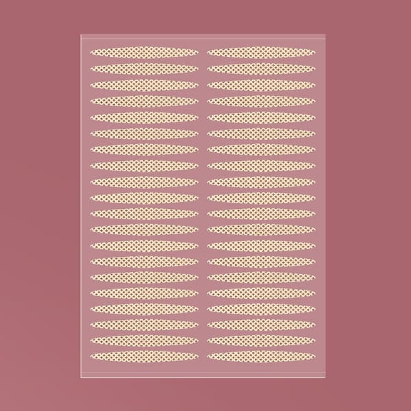 Invisible Double Eyelid Tape Strips - Natural Eyelid Lift Stickers (40 styk)