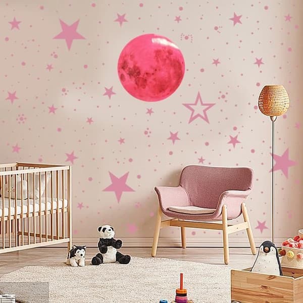 435 Pack Glow Star Stickers, fluorescerande takdekorationer för barnrum, babyrum eller fest.