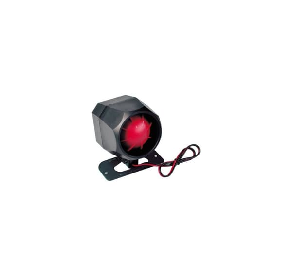 Bilsirene 15W 12V 6 toner
