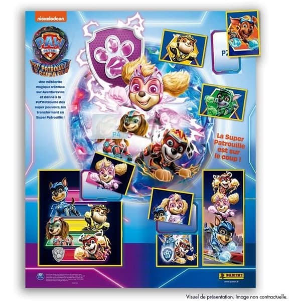 Album för samlarkort - PANINI - Paw Patrol the movie - Mixat - Barn - Från 3 år