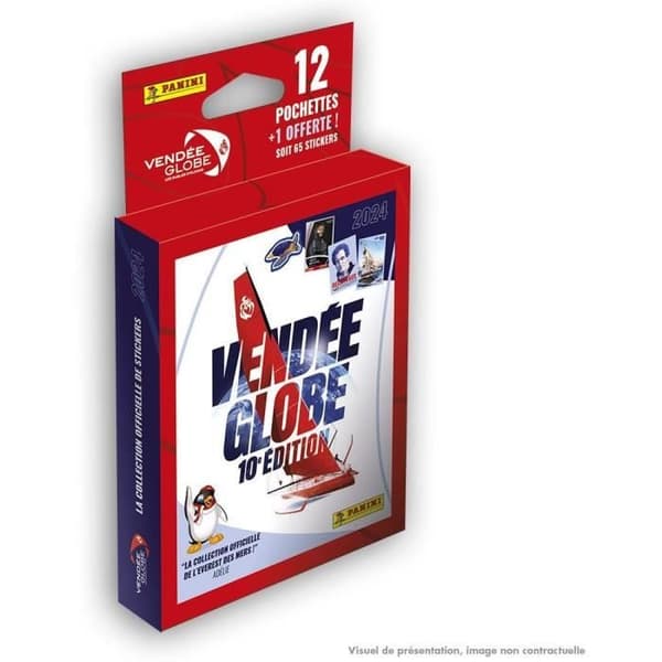 Blister 12+1 - PANINI - Vendée Globe - Klistermärken och album