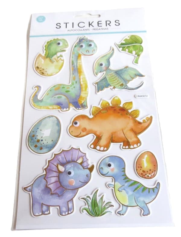 Dinosaurie stickers