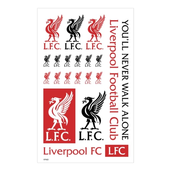 Liverpool FC Klistermærker / Engangstatovering