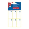 Miniatyrbild 1 av 2: Fryseetiketter - Agipa - 24 etiketter - 25x50 mm - Modstandsdygtige op til -30° - Hvid farve