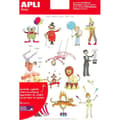 Miniatyrbild 1 av 2: Gommetter - Cirkus x 45