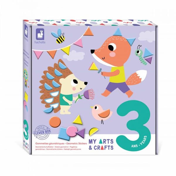 3 ÅR - GEOMETRISKA KLEBBREMMAR
