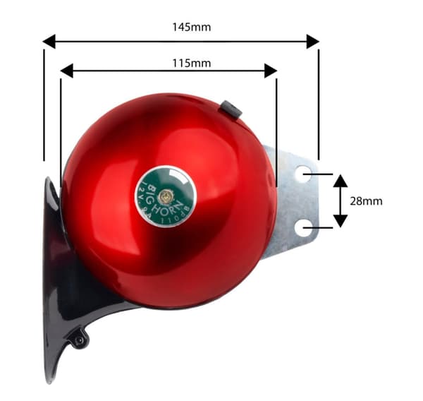Trompetsæt 12V 125mm 2stk