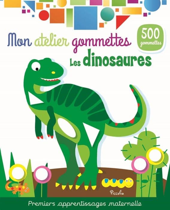 Piccolia - Min klistermärkesverkstad Dinosaurierna - DAPHNE