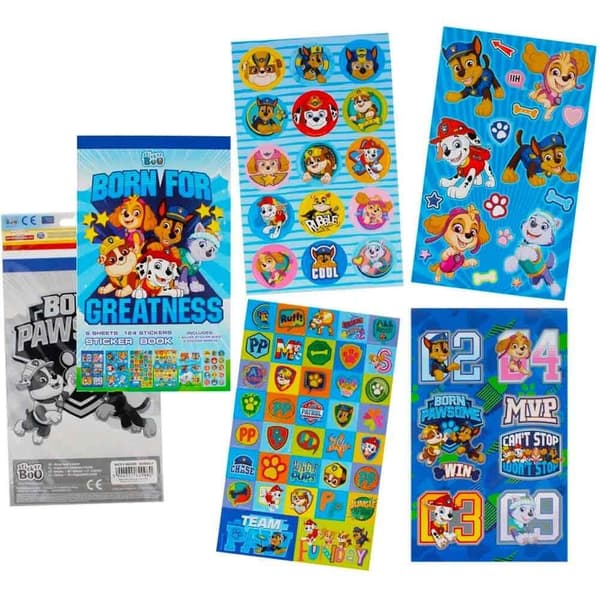 Paw Patrol stickers bok