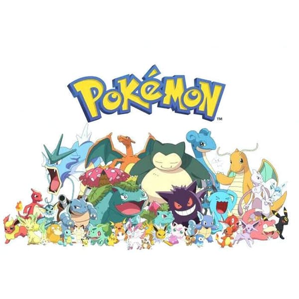 Dekorativa klistermärken - RoomMates - Pokémon - Återanvändbara - För barn - Unisex