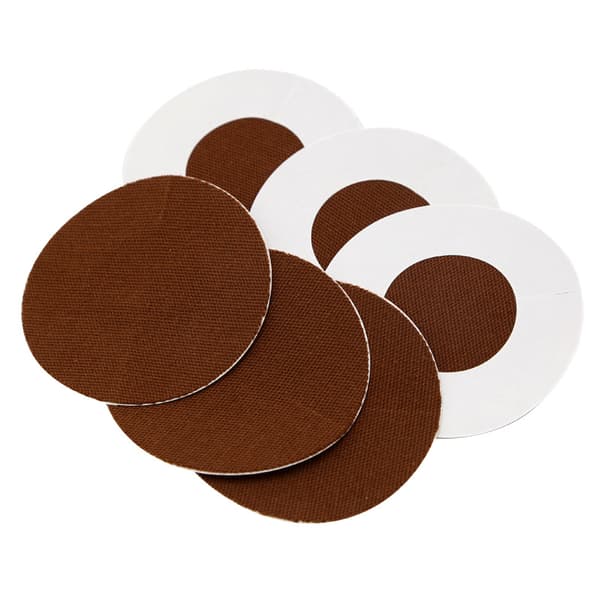 INF Nippelskydd för män 6 cm brun (5 par/pack)