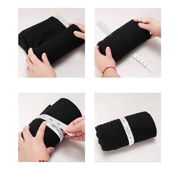INF Magic Tape Feste Straps 10 Pack - Hvit