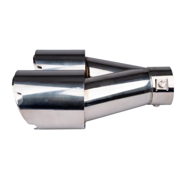 Muffler nozzle chrome, for diameter 32-52mm