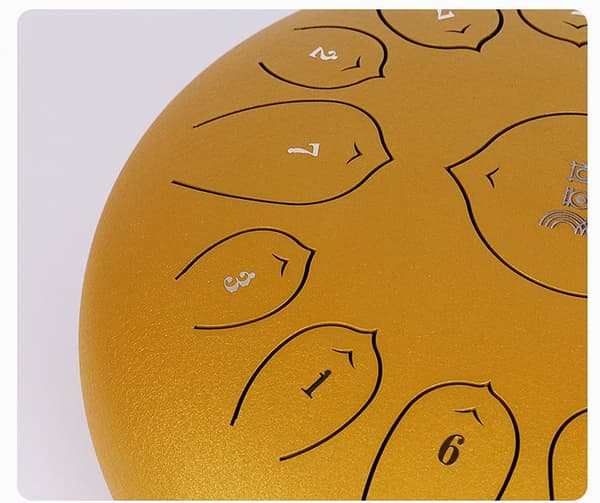 INF Läpikuultavat Handpan-nuottitarrat (2 kpl) - Universaali
