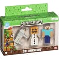Miniatyrbild 1 av 2: Gommes 3D - Minecraft - Set med 3 - Samlarfigurer - Skolaccessoarer - 5 cm