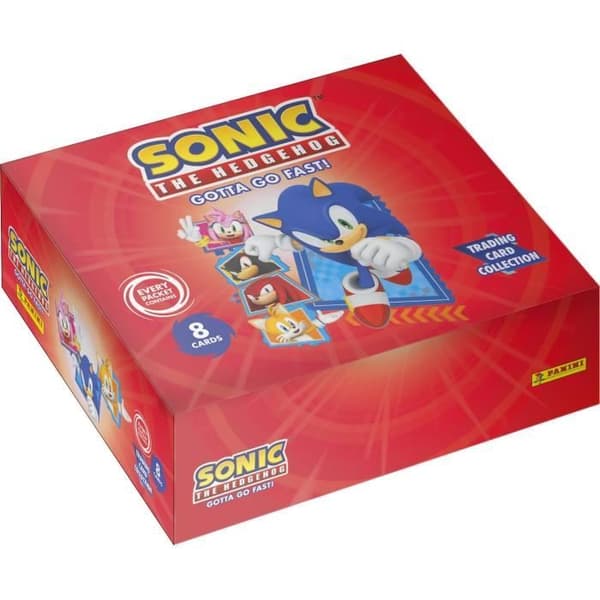 Box - PANINI - Sonic the Hedgehog Classic - 18 ärmar - 144 kort