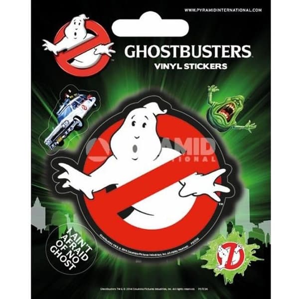 Paket med 5 Ghostbusters-klistermärken