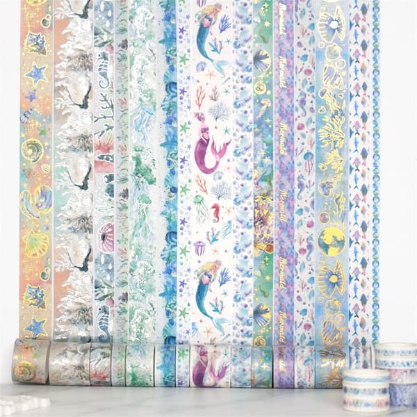 INF DIY Dekorativ Washi Tape Sæt - 20 Ruller