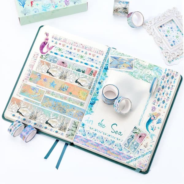 INF DIY Dekorativ Washi Tape Sæt - 20 Ruller