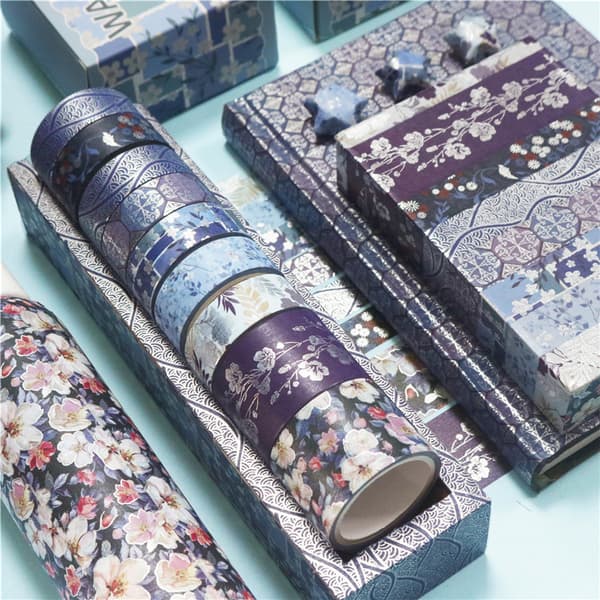 INF DIY Dekorativ Washi Tape Sæt (8 Ruller)