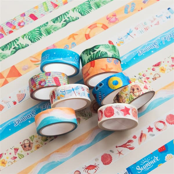 INF DIY Dekorativ Washi Tape Sæt - 20 Ruller