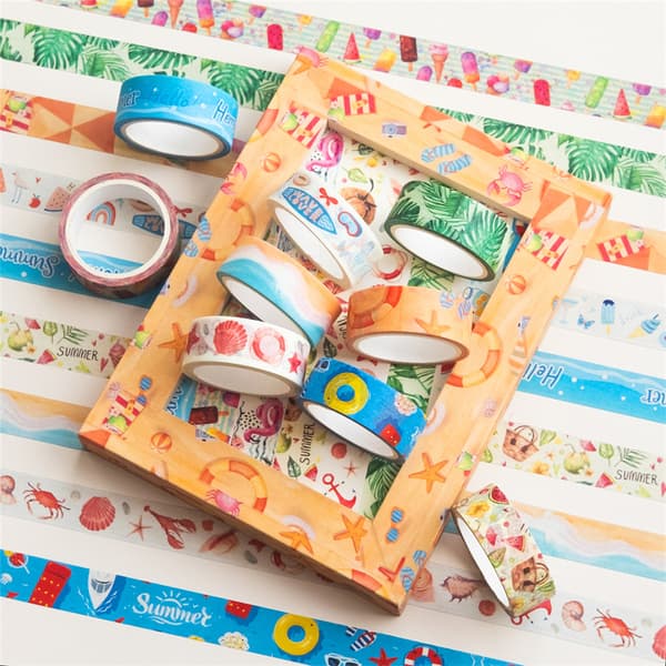 INF DIY Dekorativ Washi Tape Sæt - 20 Ruller