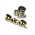 Pikkukuva 1 / 5: DAKAR 3D EMBLEM -tarra metallikulta