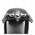 Miniatyrbillede 3 af 9: DEKORATIV SKELETONSTICKER metal til motorcykellampe/skærm [MINDRE VERSION]